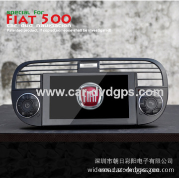 Wideroad Fiat 500 Dvd Player Abarth 500 Navigation Gps Radio Tv Bt Aux 